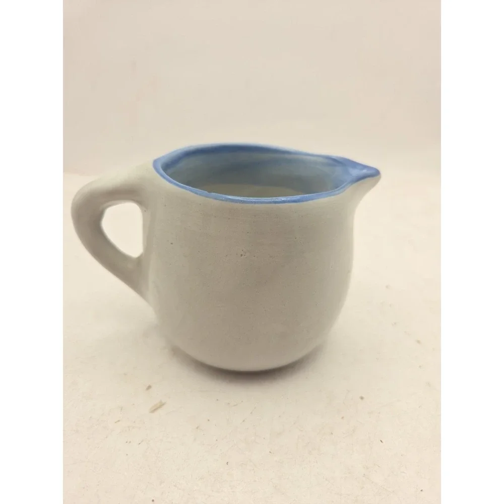 M.A. Hadley creamer pitcher cow farmhouse milk syrup 3 1/2